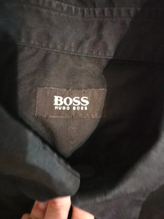 Camisa Negra Boss