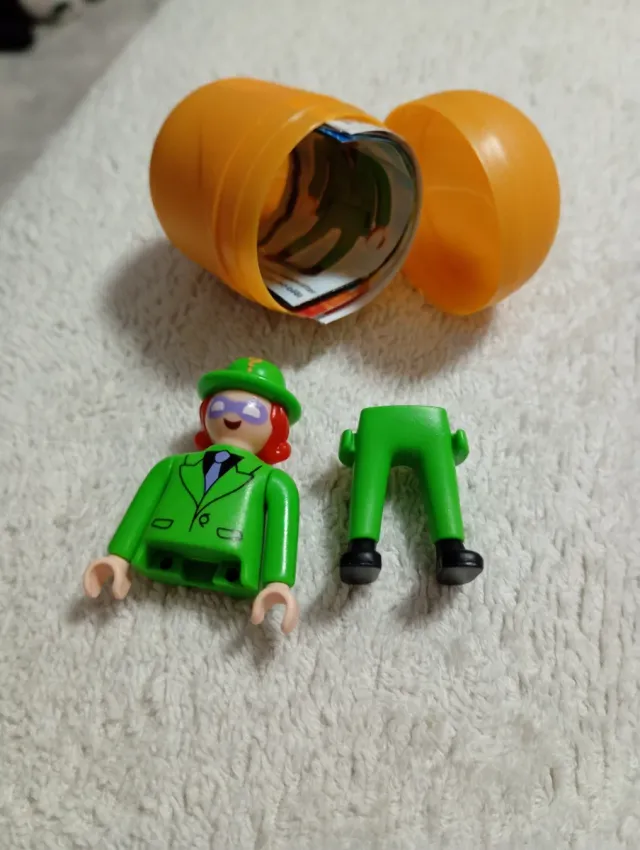 Enigma Riddler Playmobil DC Kinder Sorpresa
