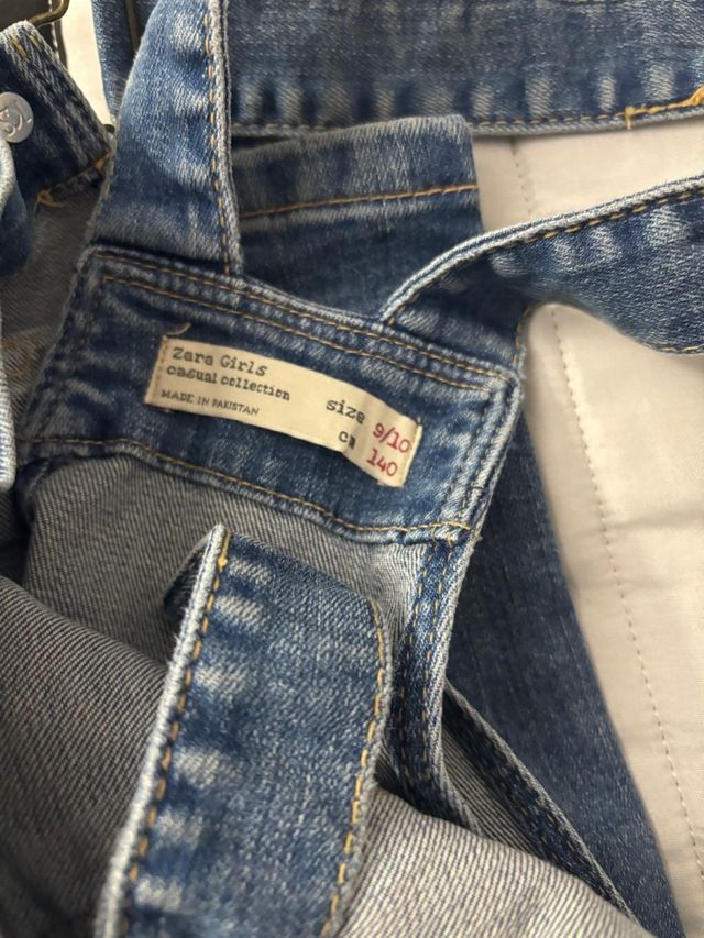 Mono tejano niña desgastado