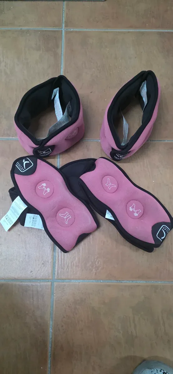 Tobilleras/Muñequeras 1kg (Par)