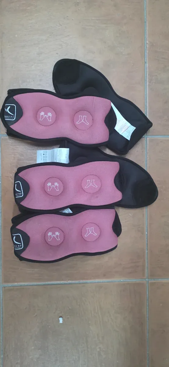 Tobilleras/Muñequeras 1kg (Par)