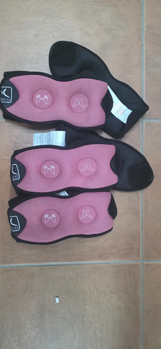 Tobilleras/Muñequeras 1kg (Par)