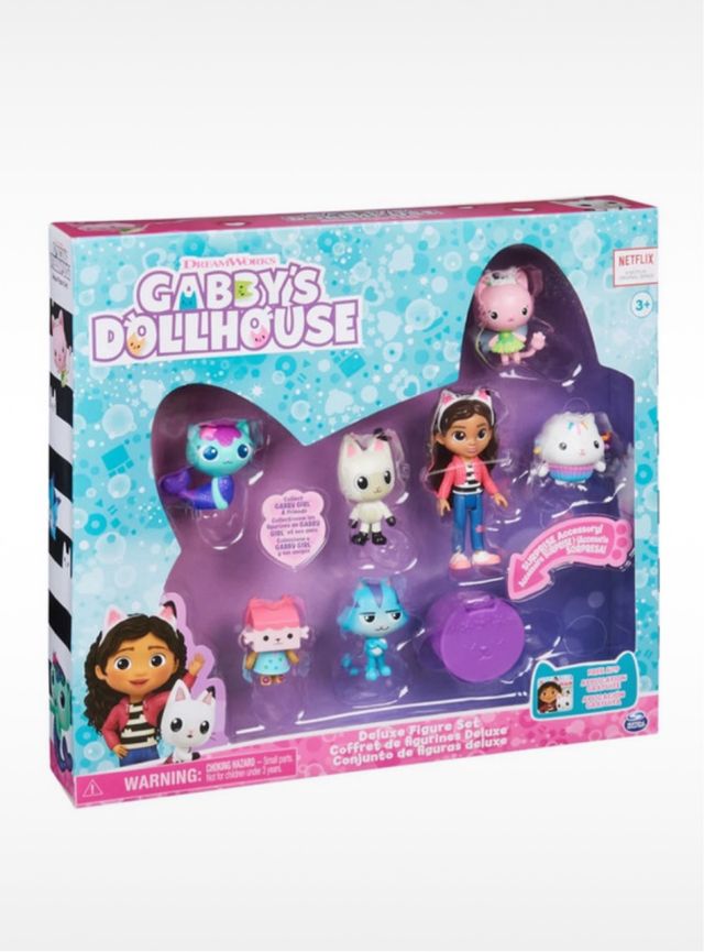 Set Figuras Gabby's Dollhouse Deluxe