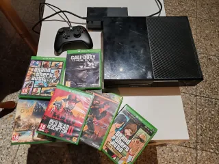Xbox One con 5 giochi e controller