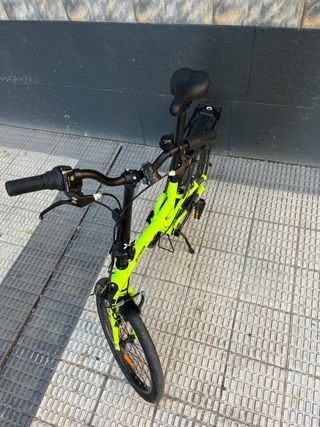 Bicicleta Plegable B'TWIN Adulto Paseo