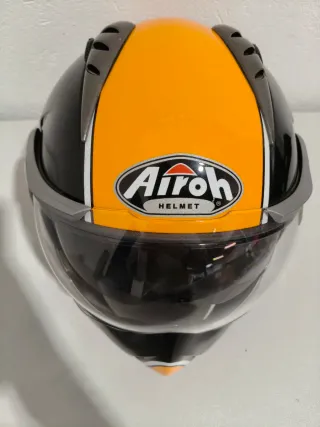 Casco Moto Airoh TR1 Talla L Negro/Naranja
