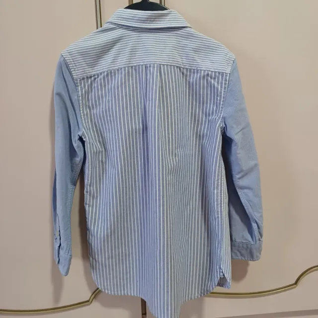 Camisa Azul Niña Ralph Lauren