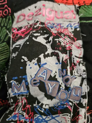 Falda Desigual Talla 42 Estampada