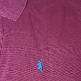 Polo Ralph Lauren Granate con Logo Azul