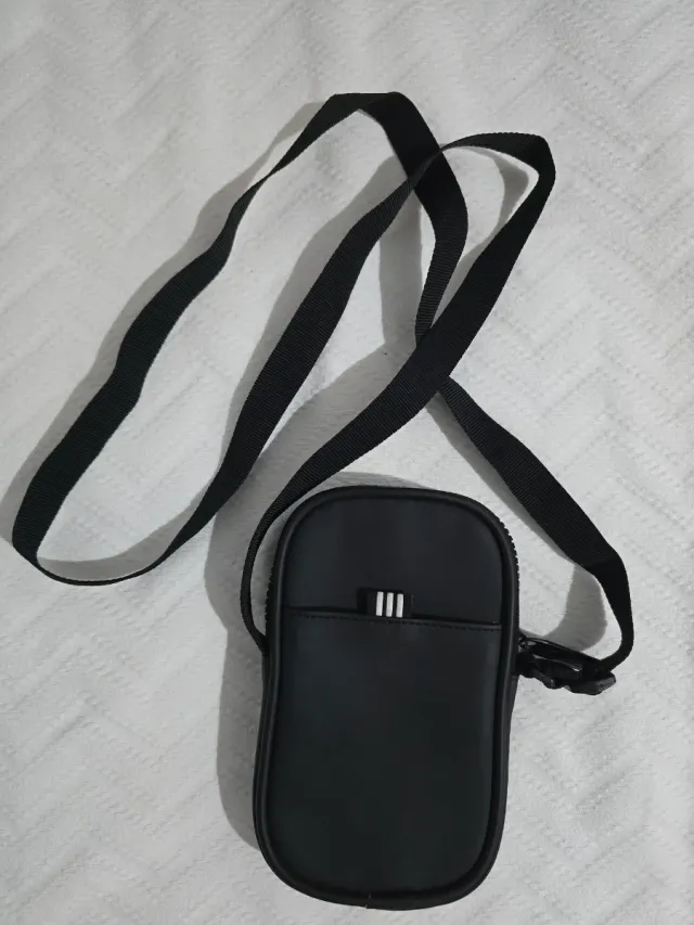 Bolsa Tiracolo Adidas Preta 18x11