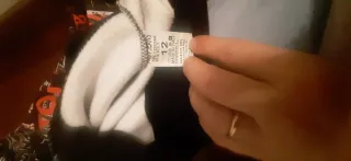 Felpa con cappuccio stile anime taglia 12 anni