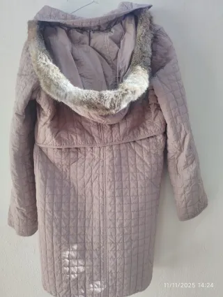 Abrigo Purificación García Beige