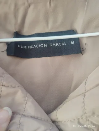Abrigo Purificación García Beige
