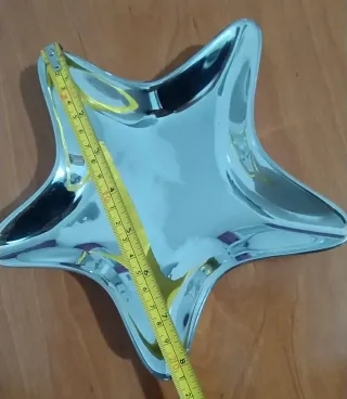 Bandeja estrella decorativa o aperitivo