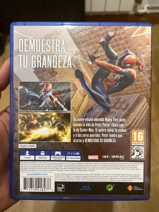 Spider-Man PS4 (PlayStation 4) Marvel