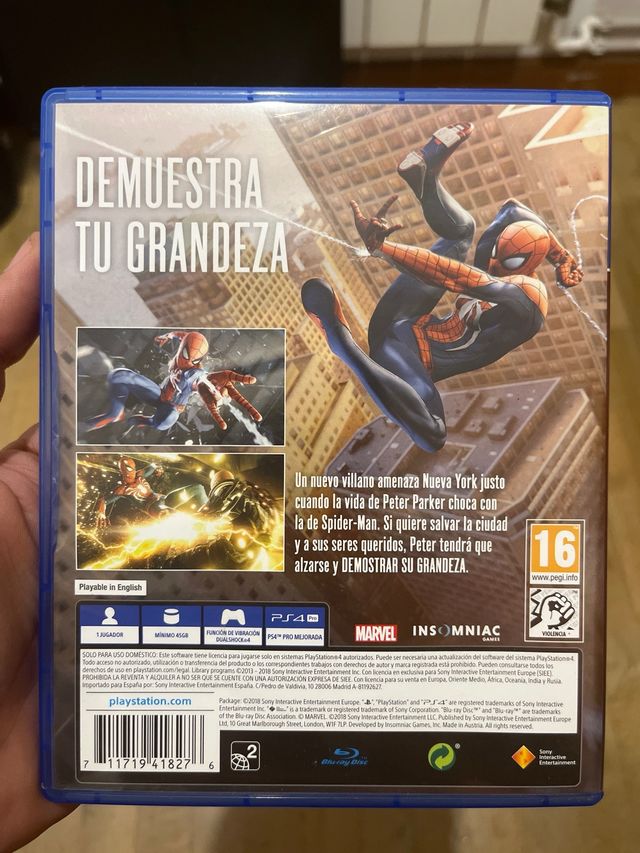 Spider-Man PS4 (PlayStation 4) Marvel