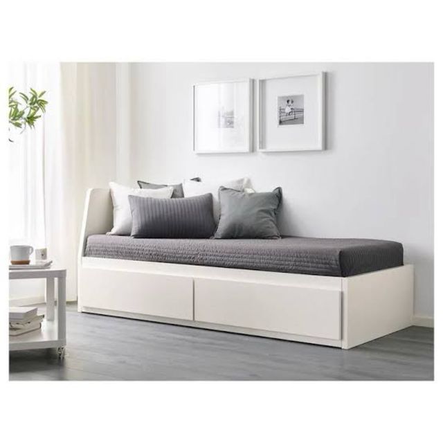 Cama Diván Ikea Flekke 2 colchones. Nuevecito !