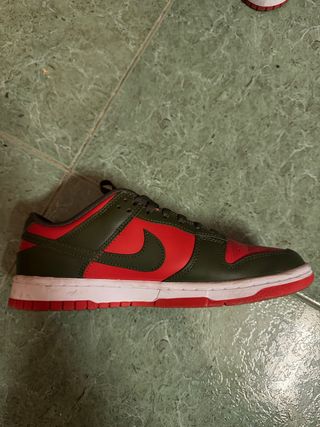 Zapatillas Nike Dunk Marrón y Rojo