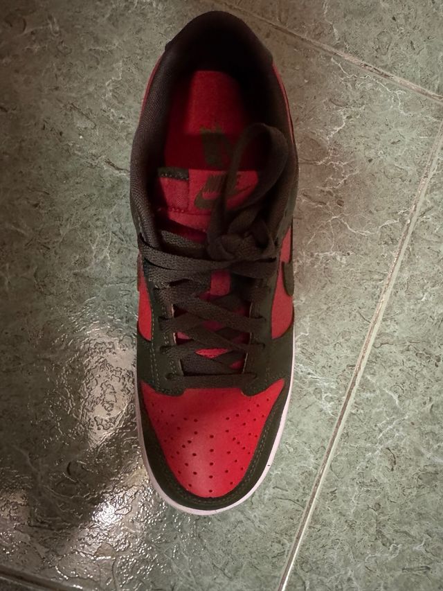 Zapatillas Nike Dunk Marrón y Rojo
