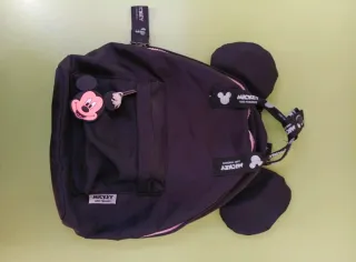 Mochila Disney Mickey & Friends Negra Rosa