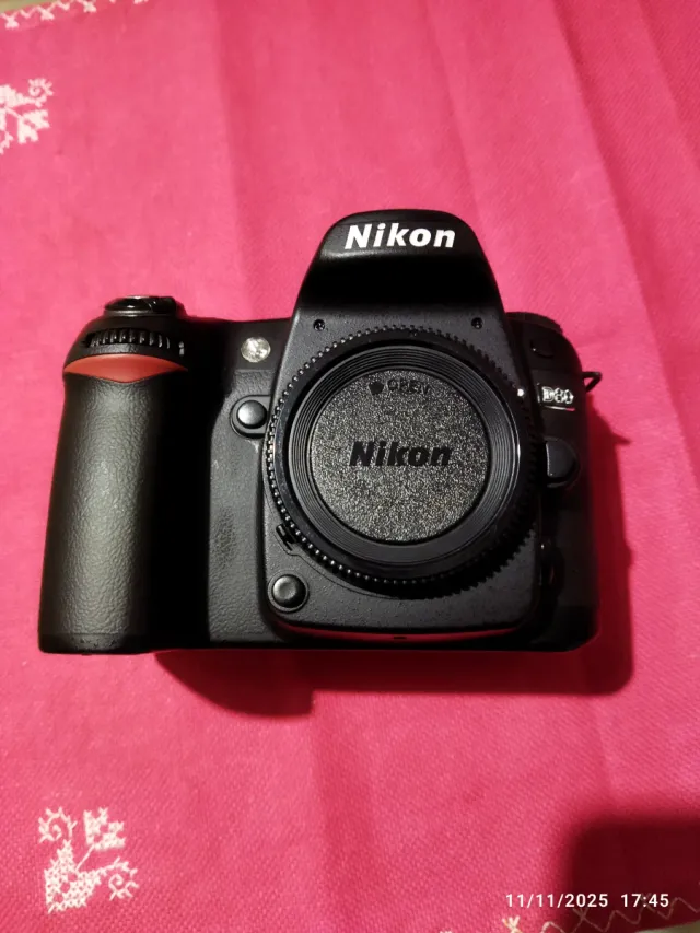 Nikon D80 - Cuerpo Cámara DSLR