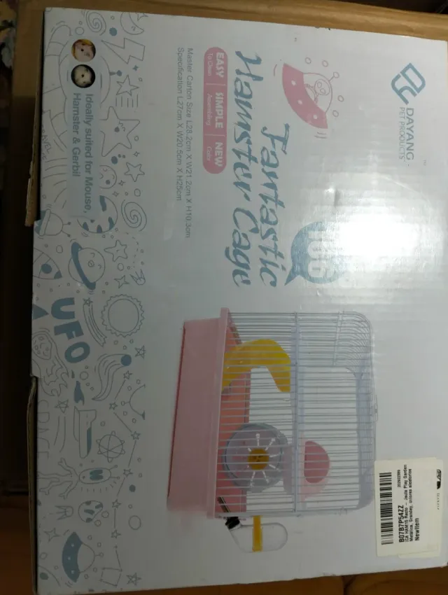 Jaula para hámster y jerbo