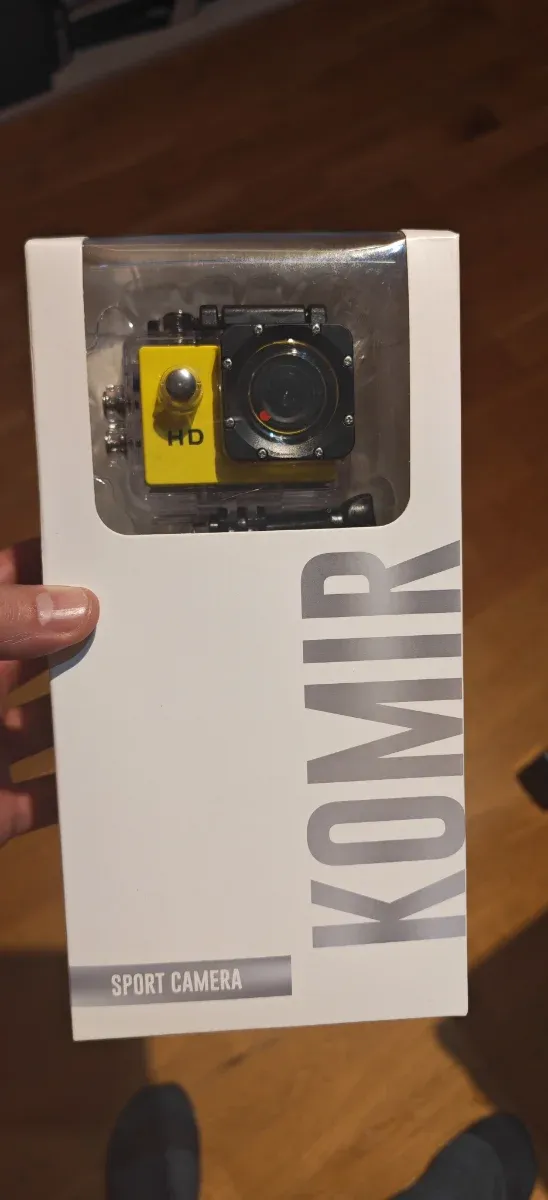 Fotocamera Sportiva KOMIR HD Gialla