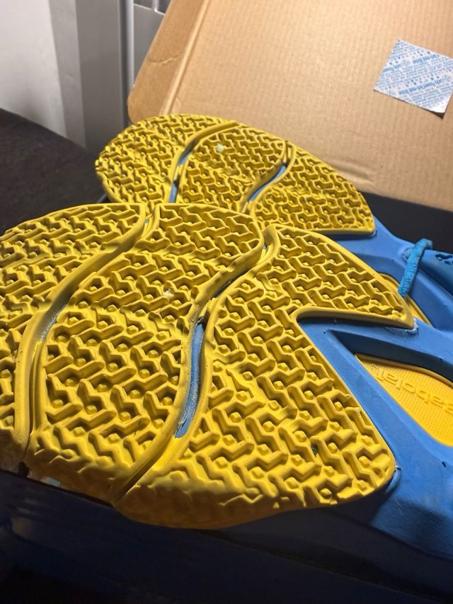 Zapatilla pádel Babolat Movea Azul/Amarillo