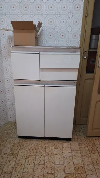 Armario Cocina Metálico Vintage