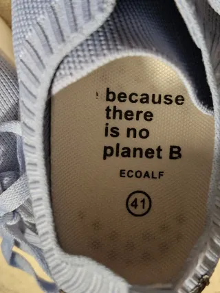 Zapatillas Ecoalf Talla 41 Azul/Blanco