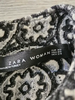 Vestido Zara Talla XS Estampado