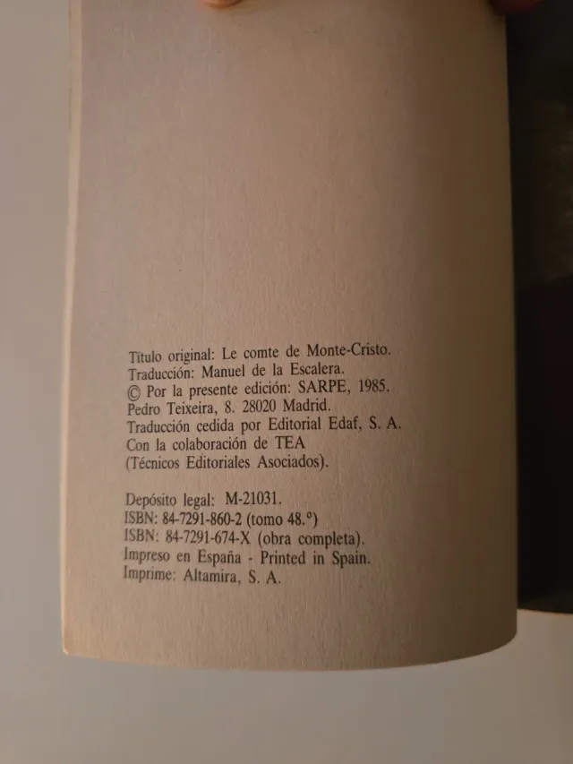 El conde de Montecristo