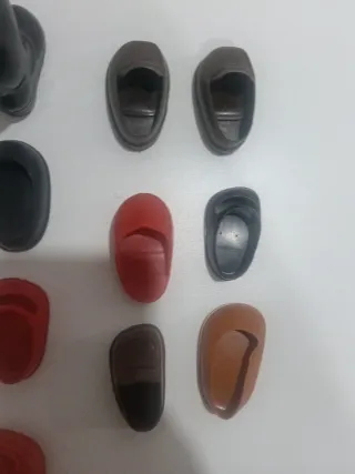 Lote Zapatos Muñeca Varios Colores