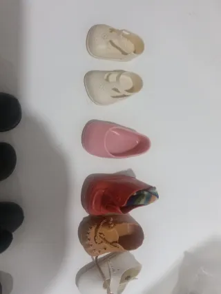 Lote Zapatos Muñeca Varios Colores