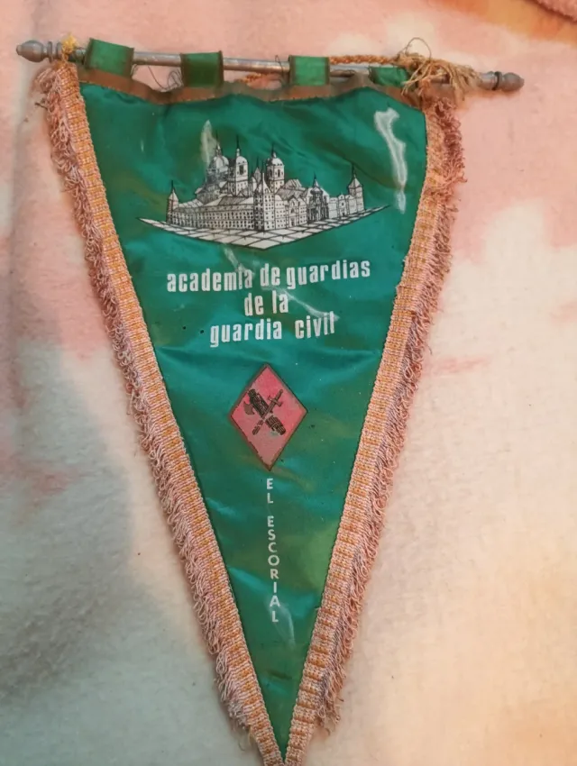 Banderín Guardia Civil El Escorial Antiguo