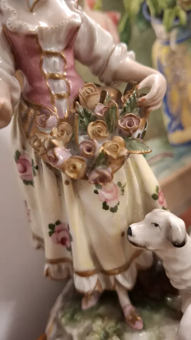 Preziose figure in porcellana Sauthier