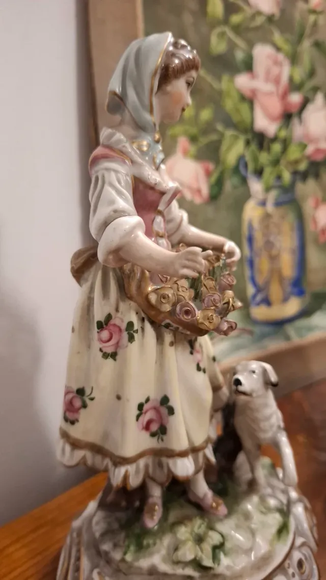 Preziose figure in porcellana Sauthier