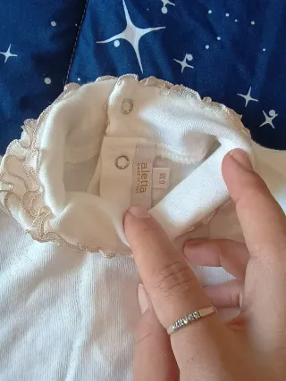 Vestito neonata velluto con fiocco