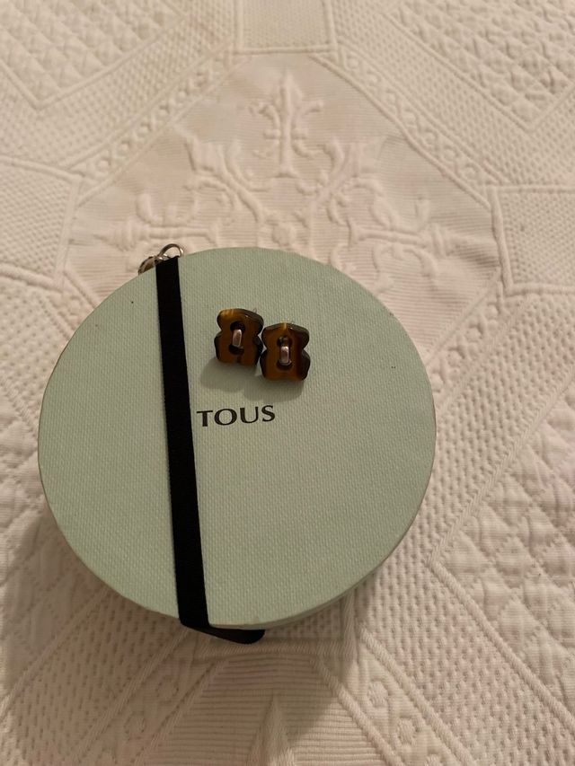 Pendientes Tous  ojo de tigre