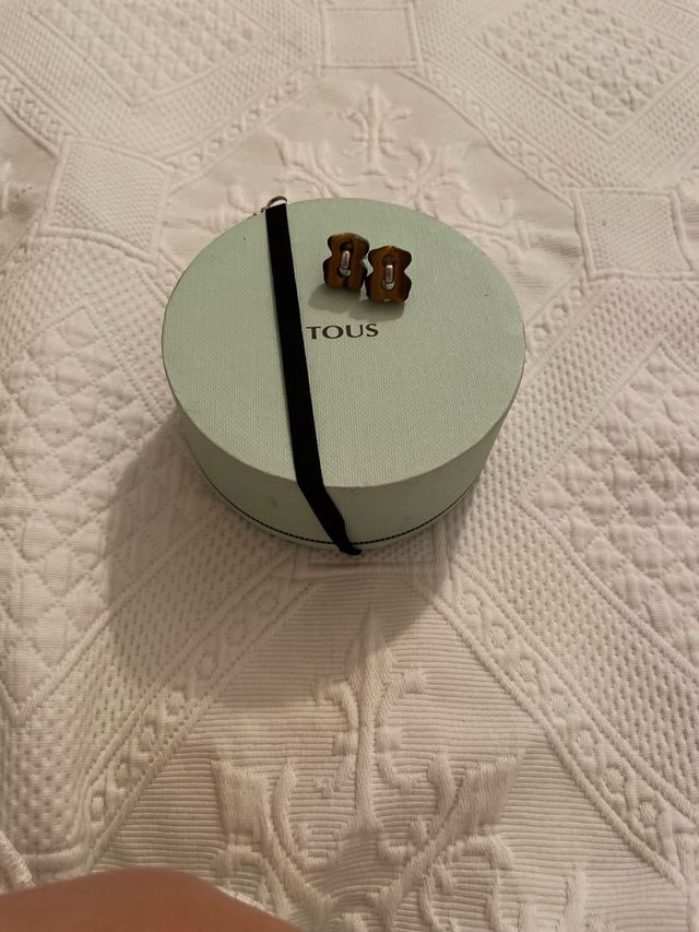 Pendientes Tous  ojo de tigre