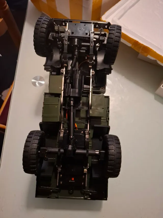 Camión militar radiocontrol