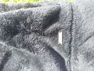 Sudadera Hollister negra con cremallera