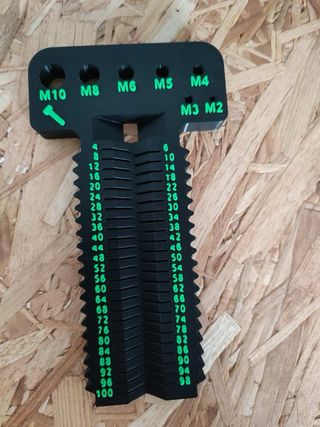Ferramenta Medição Parafusos M2-M10