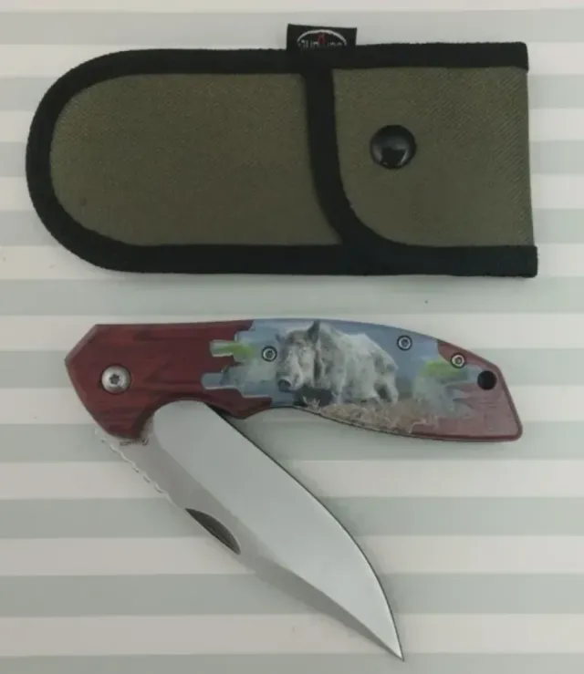 REBAJADA: CAZA JABALI Y REGALO FUNDA VERDE O NEGRA