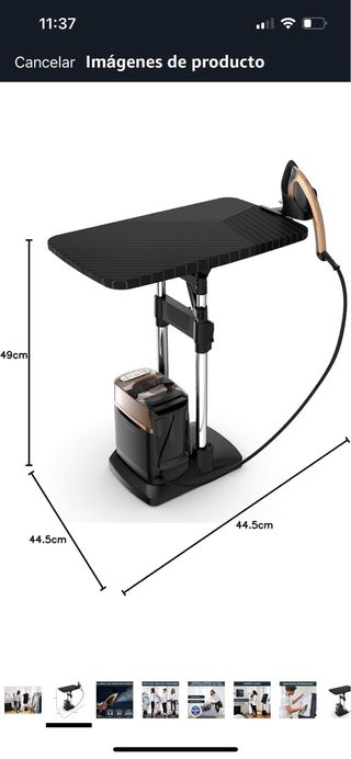 Plancha Vapor Vertical Rowenta Ixeo Power QR202