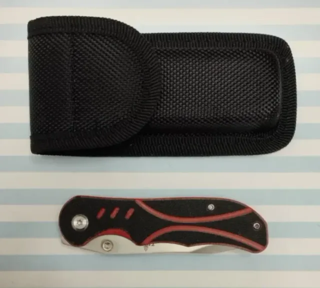 REBAJADA. DEPORTIVA TACTICA 9CM + FUNDA NYLON