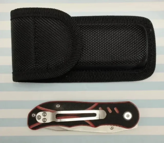 REBAJADA. DEPORTIVA TACTICA 9CM + FUNDA NYLON