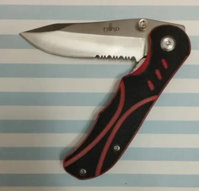 REBAJADA. DEPORTIVA TACTICA 9CM + FUNDA NYLON