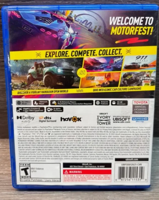 The Crew Motorfest PS5 Ubisoft