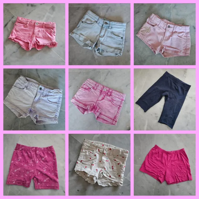 Shorts niña 104cm 3/4 años